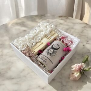 Prezent dla Matki Chrzestnej box kawa słodycze prezent komunia chrzest