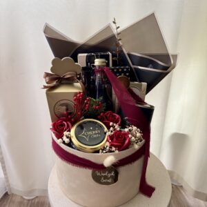 prezent na święta, prezent świąteczny, prezent dla klienta, dla pracownika na świeta, pod choinkę, zestaw kosz prezentowy świeta bożego narodzenia, miód, kawa, pasta, słodycze, czekolada kosz prezent (2)