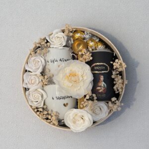 prezent na rocznicę ślubu 20 30 40 50 prezent dla nowożeńców, prezent dla pary młodej, prezent dla pary młodej, kosz prezentowy dla pary młodej na ślub, prezent na ślub, box, kosz prezentowy